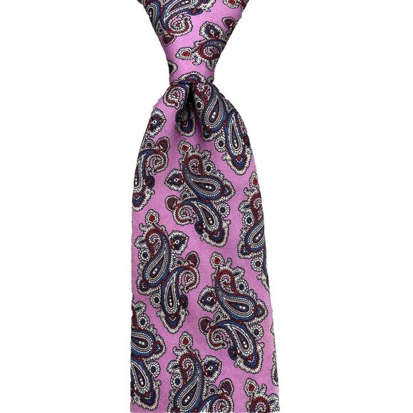 Vintage Christian Dior Mens Neck Tie 100% Silk Purple...